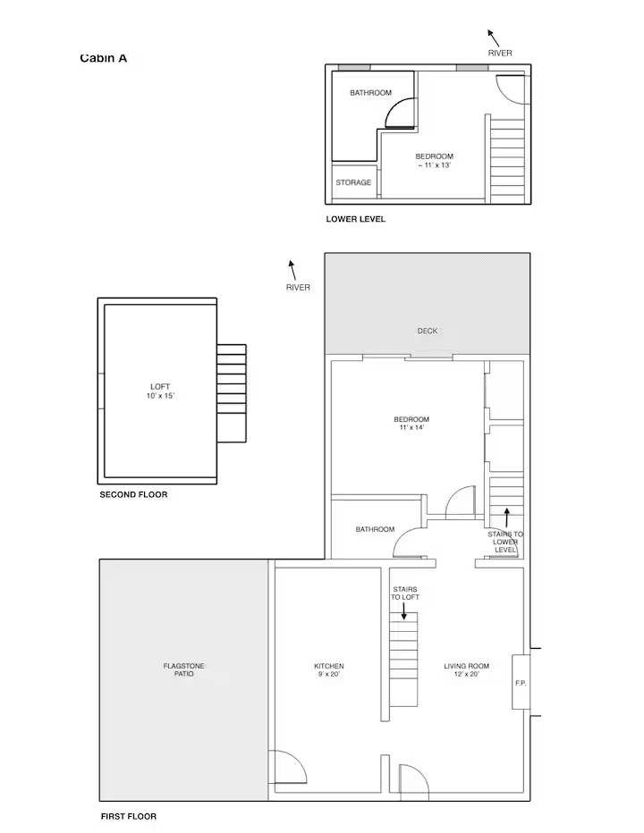 The Schaeffer floorplan diagram: room and bed layout